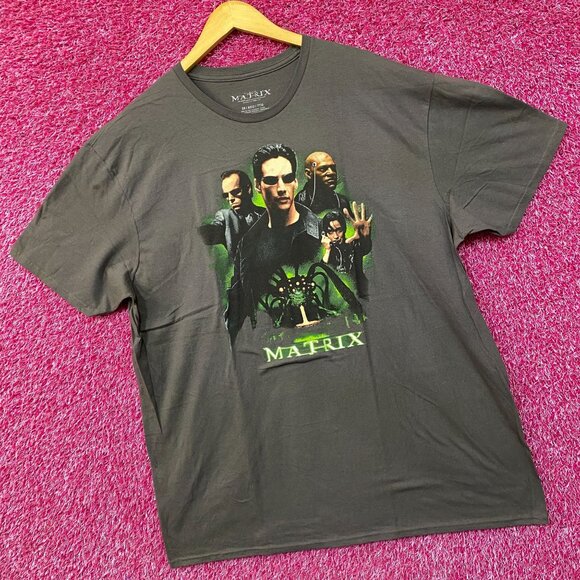The Martix Cast Movie Poster T-Shirt 2XL - Picture 3 of 5
